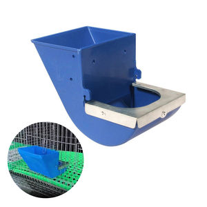 Mangeoire suspendue pour lapins, hamsters et cochons d'Inde, avec abreuvoir intégré pour cage à lapins - Product Image 2