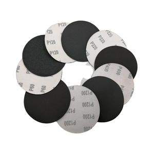 Discos de Lijado Orbital de Carburo de Silicio de 5 Pulgadas (125 mm) con Velcro para Mármol - Product Image 1