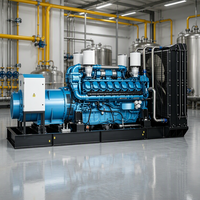 Genset Diesel Weichai 500KW Tipe Terbuka untuk Pembangunan dan Infrastruktur Telekomunikasi