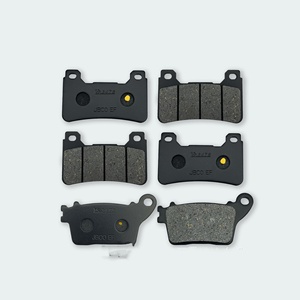 Plaquettes de frein moto: CBR600 F5 pour les années 2007 à 2015; <span class=keywords><strong>CBR1000R</strong></span> pour les années 2006 à 2015. Plaquettes de frein avant et arrière. - Product Image 5