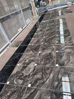 Dalle de marbre brun Venise pour mur, sol et comptoir de luxe pour villa et hôtel