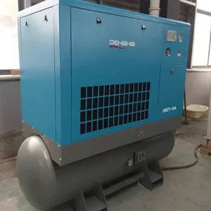 Compressore d'aria combinato a vite rotante 11kW compressore ad alta pressione 16 Bar 15hp Compresor de aire