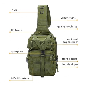 Sacs à bandoulière tactiques multifonctionnels de haute qualité pour hommes, sacs de poitrine, sacs à bandoulière, sacs messagers - Product Image 4