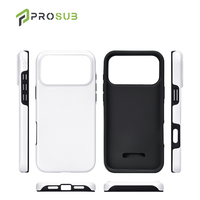 Coque de téléphone robuste Prosub PBT Film TPU 2-en-1 pour iPhone 17 Series, impression personnalisée, fabricant OEM