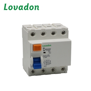 ID tipo interruptor de circuito de aire Partes 4 polos de rccb disyuntor de circuito de corriente Residual disyuntor - Product Image 1