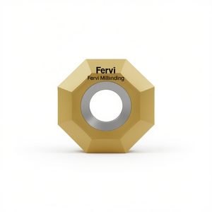 Inserto de Fresado Fervi para Corte de Metal con Geometría de Precisión - Product Image 2