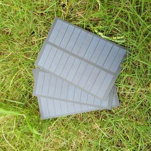 Panneau Solaire, маленькая Солнечная Тепловая панель, 1,2 Вт, поликристаллическая солнечная батарея, энергия 55 Вольт 120x80, поликристаллическая солнечная панель, Черная - Product Image 4