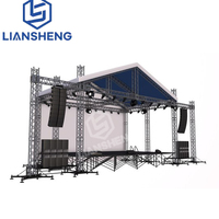Système de treillis de support pour écran LED, éclairage et sonorisation professionnel en aluminium pour DJ, pour événements, mini treillis à raccord rapide, pour usage intérieur