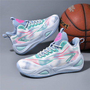 Chaussures de basket-ball d'entraînement en plein air, tige en PU, pour hommes, femmes et jeunes - Product Image 5
