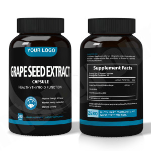 <strong>Grape</strong> <strong>Seed</strong> <strong>Extract</strong> Supplements 95% OPC Proanthocyanidins <strong>Grape</strong> <strong>Seed</strong> <strong>Extract</strong> <strong>Capsule</strong> - Product Image 3