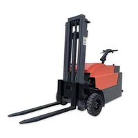 Mini chariot élévateur électrique à contrepoids de 500 KG/1 T/1.5 T du fournisseur chinois, pneu solide à 4 roues pour petit terrain accidenté pour urbain