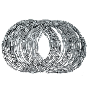 Fil barbelé concertina en fer galvanisé de haute qualité pour clôture de sécurité aéroportuaire anti-escalade, livraison rapide - Product Image 5