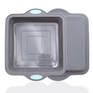Molde de Silicona Bicolor Personalizable para Hornear, Molde para Pastel de Silicona Gris con Marco Rígido para Cocina, Utensilios para Hornear para Uso Doméstico - Product Image 3