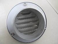Diffuseur d'air rond pour plafond, grille de ventilation de climatiseur avec filet en acier