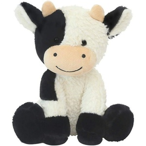 Peluche de vache de <span class=keywords><strong>dessin</strong></span> <span class=keywords><strong>animé</strong></span>, jouet en peluche doux et câlin pour enfants - Product Image 1