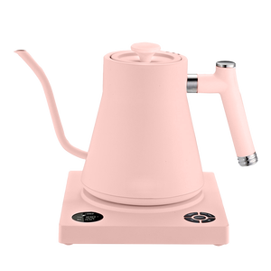 1L Electric <b>Kettle</b> Gooseneck Pink Beautiful Color Steel Pour Over Coffee 1.0L - Product Image 1