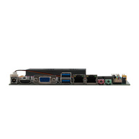 Carte mère industrielle mini-ITX sans ventilateur Intel Core I5 7200U 6 * RS232 COM double RJ45 LAN 17*17cm 2 * DDR4 GPIO carte mère