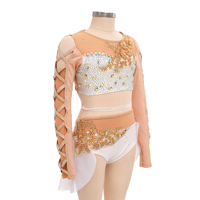 Tenue de gymnastique artistique YIZHIJIAN pour compétition, patinage artistique, examen artistique, cheerleading et entraînement professionnel (jupe)