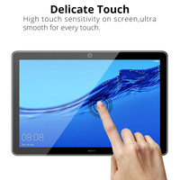 Huawei MediaPad T5 10 temperli cam AGS2-W09/L09/L03/W19 9H 10.1 ''Tablet ekranı koruyucu koruyucu Film için Huawei T5 10
