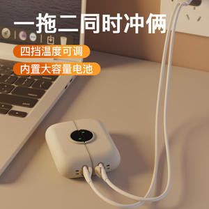 Nuevo <span class=keywords><strong>calentador</strong></span> <span class=keywords><strong>de</strong></span> <span class=keywords><strong>manos</strong></span> magnético transfronterizo versión <span class=keywords><strong>de</strong></span> Carga <span class=keywords><strong>USB</strong></span> dos en uno dividida portátil para invierno - Product Image 3