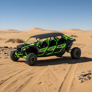 รถเอทีวี 6 ที่นั่ง ขับเคลื่อน 4 ล้อ เครื่องยนต์เบนซิน 1500 ซีซี สำหรับขับขี่ออฟโรด พร้อมดิสก์เบรกและแรงยึดเกาะบนเนินเขาที่ยอดเยี่ยม - Product Image 1