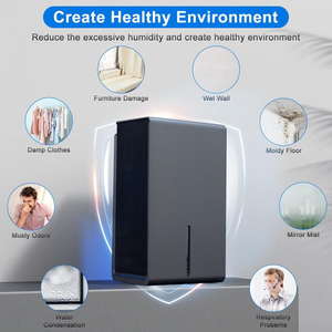 Thông Minh Làm khô phòng 52oz xách tay nhỏ Máy hút ẩm với Auto shut off - Product Image 6