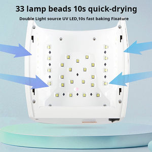 Lampada UV LED Ricaricabile di Alta Qualità 66W 33 LED S10 per Asciugatura Smalto <span class=keywords><strong>Gel</strong></span>, Strumento per Manicure e Pedicure Professionale - Product Image 5