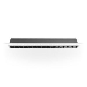 Plafonnier LED linéaire personnalisé avec logo, en aluminium noir, pour intérieur - Vente flash - Product Image 4