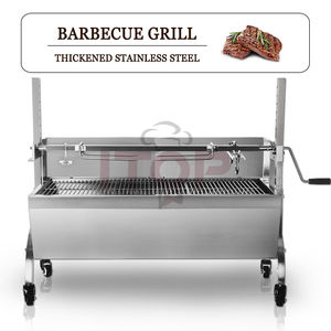 Barbecue au <span class=keywords><strong>charbon</strong></span> <span class=keywords><strong>de</strong></span> <span class=keywords><strong>bois</strong></span> commercial <span class=keywords><strong>de</strong></span> haute qualité ITOP, four à griller, équipement <span class=keywords><strong>de</strong></span> cuisine, prix <span class=keywords><strong>de</strong></span> gros d'usine - Product Image 2