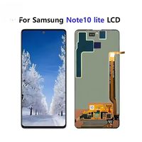 Pantalla Oled Super Amoled Note 10 Plus Negra para Repuesto de Panel Táctil Lcd Samsung Galaxy Note10