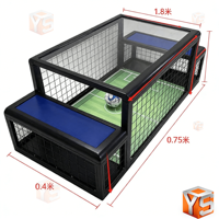 ZDYS – Jeu de football portable en métal à LED, conforme RoHS, faible MOQ, avec détection de mouvement, prise en charge de l'anglais, pour usage commercial