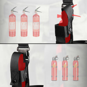 Fondina per bottiglia d'acqua a goccia, porta Spray al peperoncino regolabile per coscia e Spray al peperoncino con custodia aperta sulla parte superiore della coscia per gamba sinistra/destra - Product Image 2