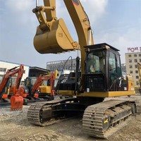 Excavatrice sur chenilles d'occasion CAT 320D2L Caterpillar 20 tonnes, moteur d'origine, bon état, prête à être expédiée