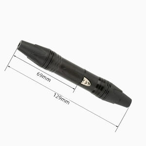 Золотой штырь 3-Pin XLR микрофон аудио штекер медный контакт пушка мужской женский терминал 6,3 аудио разъем - Product Image 4