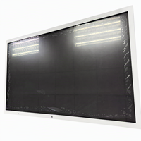 Écran LCD extérieur étanche IP66 de 49 pouces, lisible en plein soleil, affichage publicitaire 2000 nits pour véhicules de livraison autonomes