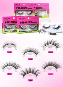 Cils autocollants en bande, étuis à cils à pression en gros avec logo personnalisé et marque privée - Product Image 5