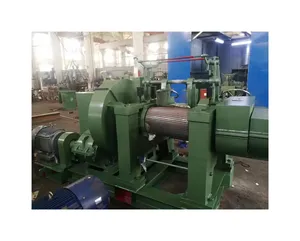 Waste Tire Shredder Machine Tire Crusher Production Line Rubber Crumb Grinding Machine