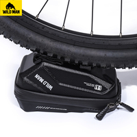 Bolsa para Bicicleta WILD MAN XT1, Impermeable, con Pantalla Táctil, para Manillar, MTB, Carretera, Funda para Teléfono, Accesorios para Bicicleta