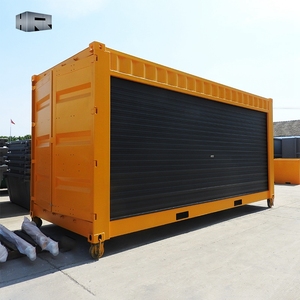 20ft Tiny House Non-Standard container Open Side Door Shipping Box SOC container Storage Container with Rolling Door