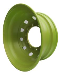 正德高品质定制22.5x9.00英寸光亮镀铝轮圈全新，适用于解放卡车改装/升级 - Product Image 2