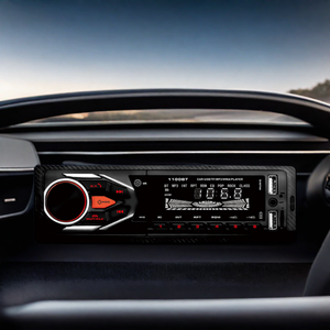 Phổ 1 DIN xe MP3 máy nghe nhạc <span class=keywords><strong>LCD</strong></span> hiển thị cho Bluetooth Aux-in FM Receiver SD USB Tuner nhanh chóng sạc stereo kết hợp - Product Image 3