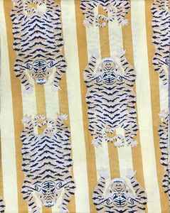 Sac à dos en coton matelassé imprimé main motif tigre, sacoche élégante pour ordinateur portable, idéal pour le quotidien et confortable à porter - Product Image 6