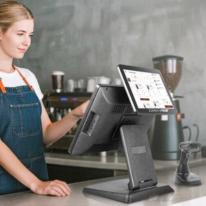 Máy tính tiền POS màn hình cảm ứng kép 15 inch, máy tính để bàn tất cả trong một, máy tính tiền quán cà phê - Product Image 2