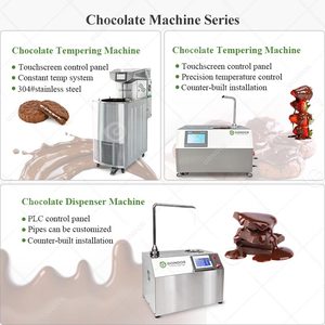 Temper Melting <b>Automatic</b> Heated Cold Milk 5.5l Mini Small Machine Chocolate Melt and <b>Dispenser</b> - Product Image 5