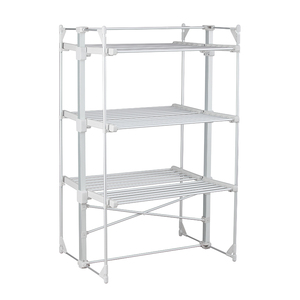 Porte-<span class=keywords><strong>linge</strong></span> pliant chauffant électrique <span class=keywords><strong>à</strong></span> 3 niveaux Porte-<span class=keywords><strong>linge</strong></span> pliable en tissu Chaussette Serviette Séchage Airer Sèche-<span class=keywords><strong>linge</strong></span> <span class=keywords><strong>Tour</strong></span> Chauffe - Product Image 1