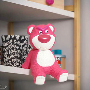 Soporte de Teléfono de Escritorio de Dibujos Animados de Plástico PP con Diseño de Oso <span class=keywords><strong>Lotso</strong></span> BBL, Soporte para Teléfono Celular, Soporte Portátil para Laptop - Product Image 5
