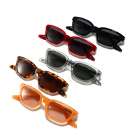 Lunettes de soleil en acétate 2026, lunettes de soleil de luxe uniques et classiques, lunettes de soleil vintage à monture petite et ronde, unisexes