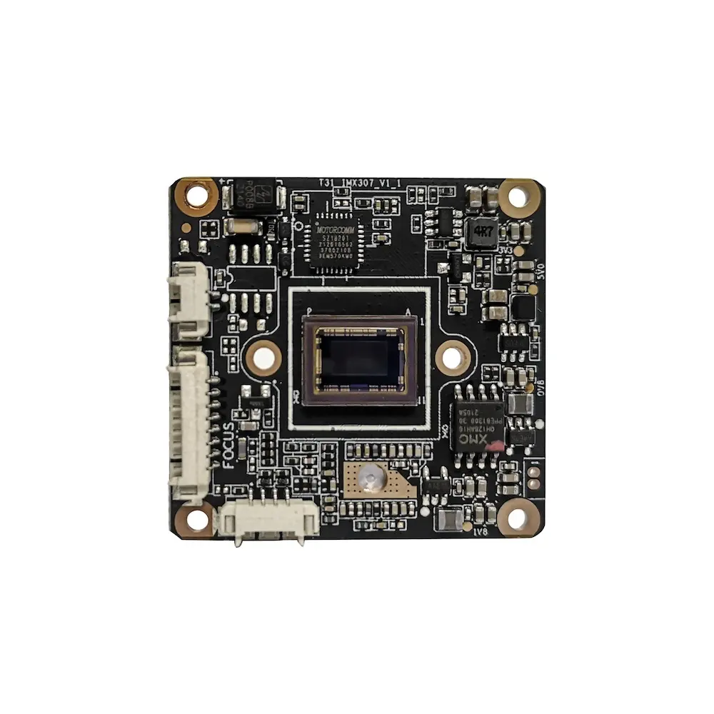 Nuevo Módulo de placa de cámara de red de alta definición Starlight inteligente IMX307 Cámara IP