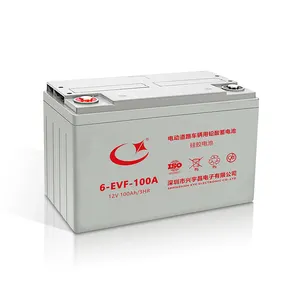 12 В, аккумулятор Chilwee 6-EVF-100A VRLA, гелевый Аккумулятор