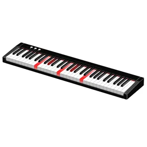Terence портативное интеллектуальное электронное пианино музыкальный инструмент цифровое пианино 61 клавиша настольное пианино клавиатура